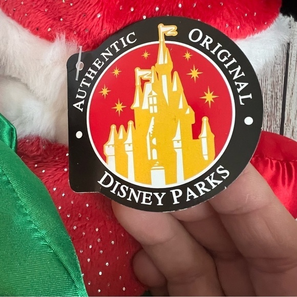 Disney Parks Minnie Mouse Mrs Claus Plush - Picture 5 of 7